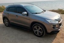 Peugeot 4008 2012–2017 Raamdeflectoren (4 stuks, HIC) foto 7