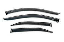 Toyota Camry 2006–2011 Raamwindschermen met chromen sierlijst (USA, 4 stuks, HIC) foto 1