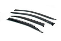 Toyota Camry 2006–2011 Raamwindschermen met chromen sierlijst (USA, 4 stuks, HIC) foto 2