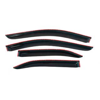 Raamwindschermen met chromen sierlijst (USA, 4 stuks, HIC) Toyota Camry 2006–2011 foto 3