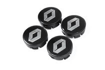 Renault Wielnaafdoppen zwart 5888 (60 mm naar 56 mm, 4 stuks) foto 1