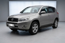Toyota Rav 4 2006–2013 Maya V2 Black side steps (2 stuks, aluminium) foto 1
