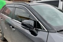 Toyota Rav 4 2019–2025 Raamwindschermen met chroomlijst (4 stuks, HIC) foto 1
