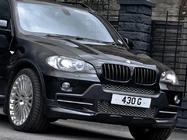 BMW X5 E70 2007–2013 Set bumperlijsten (spuitklaar) foto 2