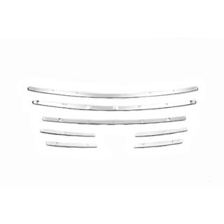 Set chromen sierlijsten voor bumperrooster BMW X6 F16 2014–2019 foto 4