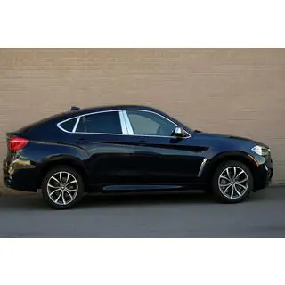 Chromen raamomlijstingsset (18-delig) BMW X6 F16 2014–2019 foto 1