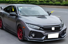 Honda Civic Sedan X 2016–2021 Spiegelkappen BMW-Style (2 stuks) foto 6