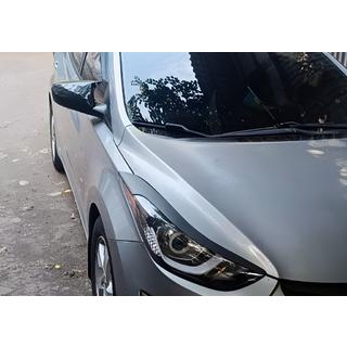 Spiegelkappen zonder uitsparing voor richtingaanwijzer BMW-style (2 stuks) Hyundai Elantra (MD/UD) 2011–2015 foto 4