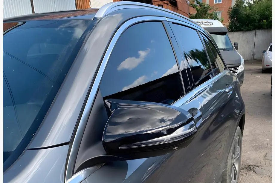 Mercedes E-class W213 2016–2023 AMG-Look spiegelkappen (2 stuks) Foto 2