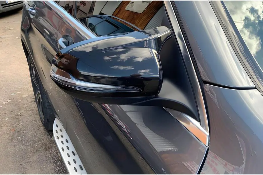 Mercedes E-class W213 2016–2023 AMG-Look spiegelkappen (2 stuks) Foto 6