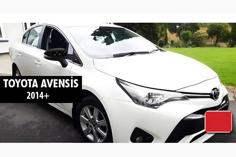 Toyota Avensis 2009–2018 Spiegelkappen BMW-Style (2014+, 2 stuks) Foto 5