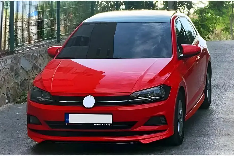 Volkswagen Polo 2017– Spiegelkappen RLine-Look (2 stuks) Foto 9