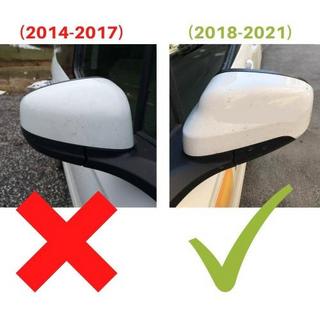 Spiegelkappen BMW-style (2018↗, 2 st.) Ford Courier 2014–2023 foto 4