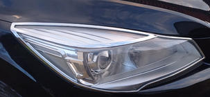 Ford Kuga/Escape 2013–2019 Chromen koplampranden 2013-2016 (ABS) foto 4