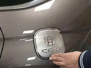 Honda CRV 2012–2016 Chroom siercover voor tankklep (ABS) foto 1
