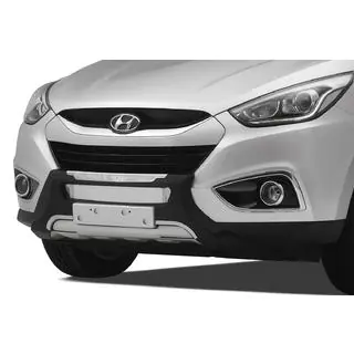 Kunststof frontlip voorbumper V4 Hyundai IX-35 2010–2015 foto 1