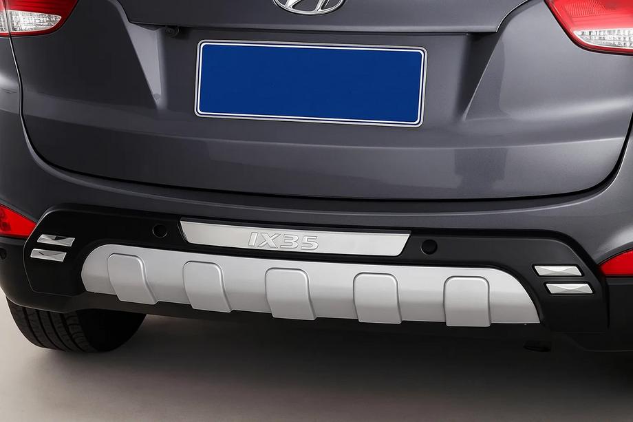 Hyundai IX-35 2010–2015 Achterdiffuser van kunststof V4 Image