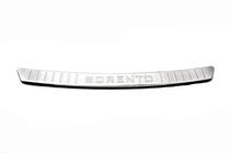 Kia Sorento II XM 2009–2014 Chromen achterbumperstrip Libao (2013+) foto 3