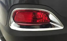 Kia Sorento III UM 2014–2020 Chromen afdekkappen voor achter mistlampen Libao 2015-2018 (kunststof) foto 1