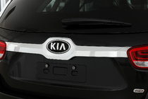 Kia Sorento III UM 2014–2020 Kentekenplaatlijst boven Libao V1 (kunststof) foto 4