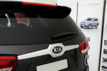 Kia Sorento III UM 2014–2020 Kentekenplaatlijst boven Libao V1 (kunststof) foto 1
