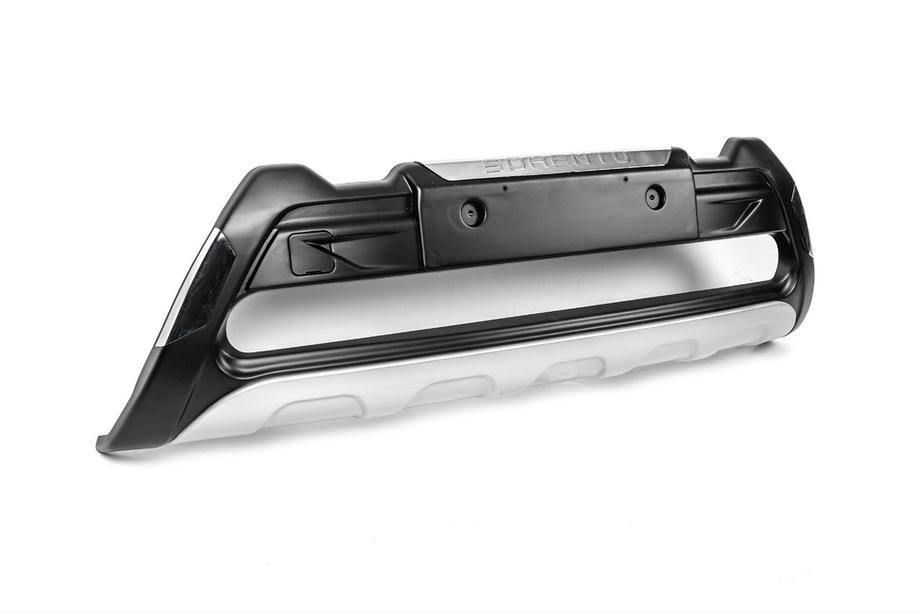 Kia Sorento III UM 2014–2020 Chroom beschermstrip voor voorbumper Libao V1 Foto 3