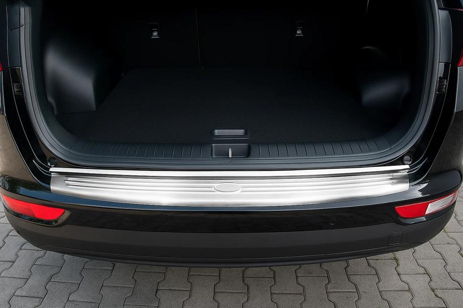 Kia Sportage 2015–2021 Achterbumperbeschermer Libao 2015-2018 (RVS) Image