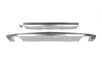 Mercedes GLK-klasse X204 2008–2015 Voor- en achterbumperlip Libao 2008-2012 (RVS) foto 1