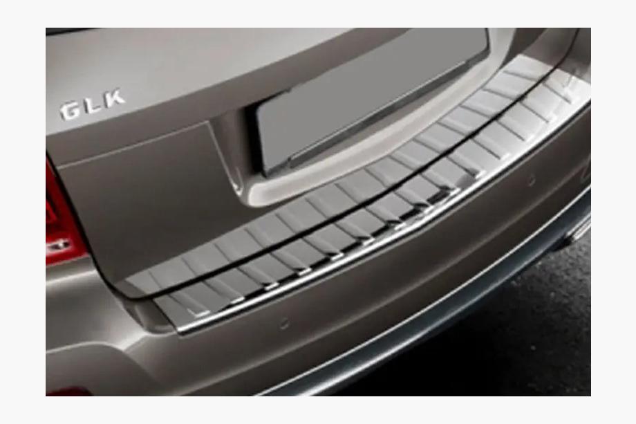 Mercedes GLK-klasse X204 2008–2015 Achterbumper beschermlijst Libao 2008-2012 (RVS) Image