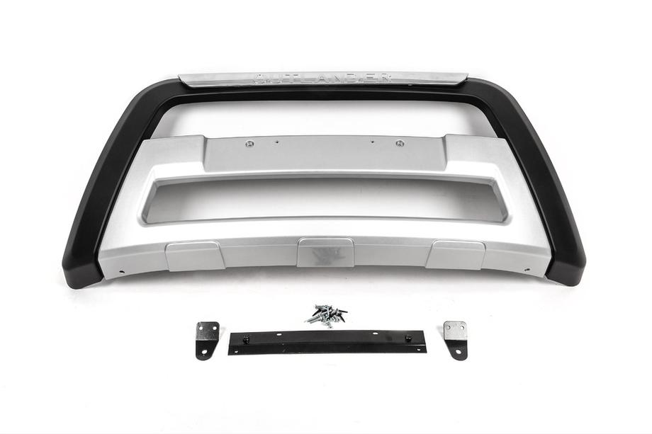 Mitsubishi Outlander 2012–2021 Libao front lip spoiler (2012-2015, kunststof) Image