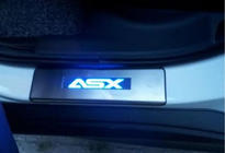 Mitsubishi ASX 2010–2023 Libao LED dorpellijsten (4 stuks, rvs) foto 3
