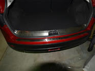 Nissan Qashqai 2010–2014 Achterbumperbeschermer Libao (RVS) foto 3