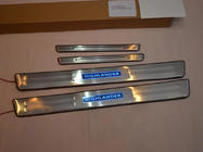 Toyota Highlander 2008–2013 Libao LED dorpellijsten (4 stuks, RVS) foto 3