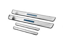 Toyota Highlander 2008–2013 Libao LED dorpellijsten (4 stuks, RVS) foto 1