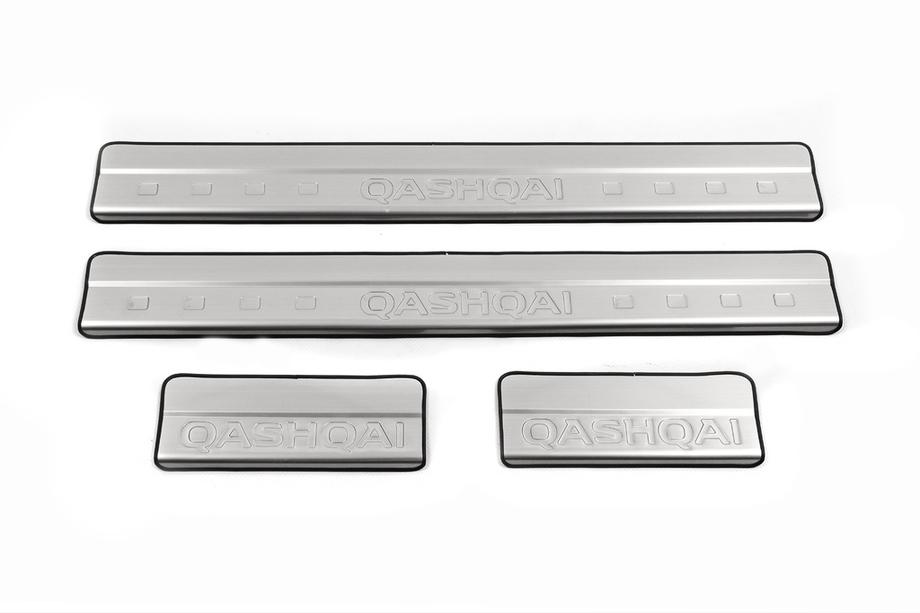 Nissan Qashqai 2010–2014 Libao RVS instaplijsten (4 stuks) Image