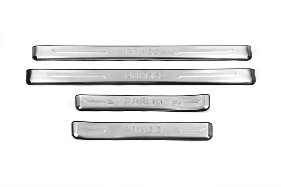 Toyota Land Cruiser Prado 150 2009–2023 RVS instaplijsten (set van 4) Foto 1