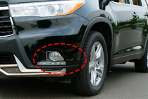 Toyota Highlander 2013–2019 Chroom sierlijsten mistlampen Libao (2013-2016 ABS) foto 1