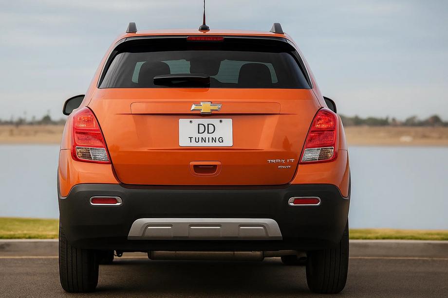 Chevrolet Trax 2012–2023 Chromen afdekking achtermistlampen 2013-2016 (2 stuks, ABS) Image