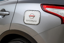 Nissan Qashqai 2014–2021 Afdekking tankklep Libao (kunststof) foto 1