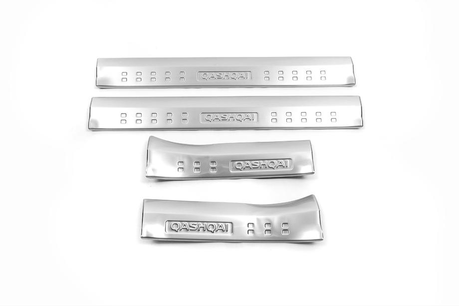 Nissan Qashqai 2014–2021 Kunststof dorpellijsten Libao Image