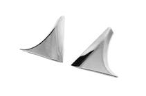 Nissan Qashqai 2014–2021 Afdekkappen onder spoiler Libao (2 stuks, kunststof) foto 4
