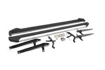 Nissan X-trail T31 2007–2014 OEM V1 side steps (set van 2, aluminium) foto 2