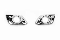 Nissan X-trail T32/Rogue 2014–2021 Mistlamp sierlijsten Libao (set van 2, kunststof) foto 5