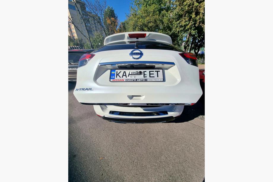 Nissan X-trail T32/Rogue 2014–2021 Libao rvs kofferbakrandlijst Image