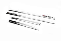 Nissan X-trail T32/Rogue 2014–2021 Libao deurlijsten (set van 4, kunststof) foto 4