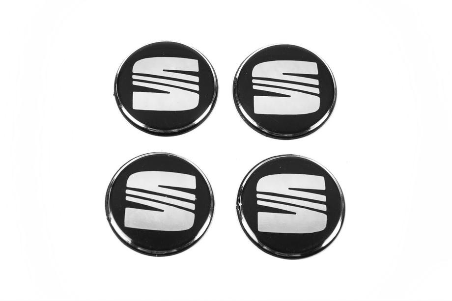 Seat Center cap stickers 54 mm (set van 4) Image