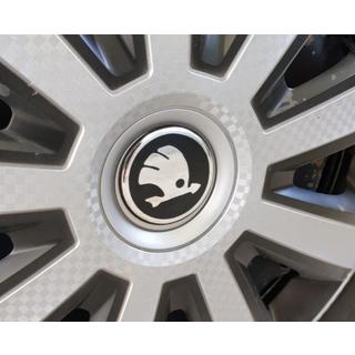Center cap stickers 54 mm (set van 4) foto 1