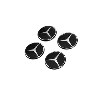 Center cap stickers 54 mm (set van 4) foto 2