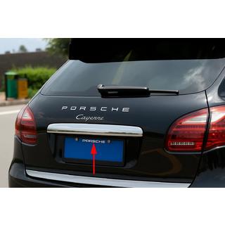 Libao sierlijst boven kenteken (RVS) Porsche Cayenne 2010–2017 foto 1