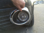 Subaru Forester 2008–2013 Libao 2010-2013 chromen mistlamp-omlijstingen (set 2 stuks, kunststof) foto 1